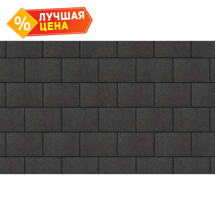 Плитка тротуарная Прямоугольник (Ла-Линия) Б.1.П.8 гранит черный, 300x200x80 мм