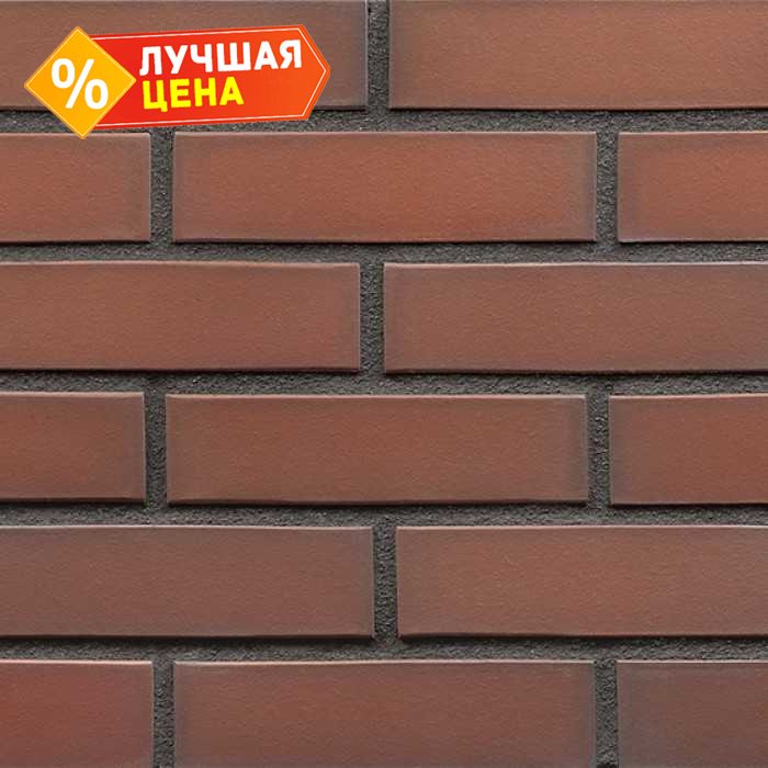 Клинкерная плитка KING KLINKER Dream House 20 Tibetan flame RF10 250х65х10 мм