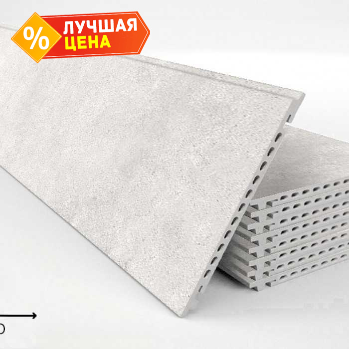 Керамогранитная плита FAVEKER GA16 для НФС, Urban Blanco, 800*250*18 мм