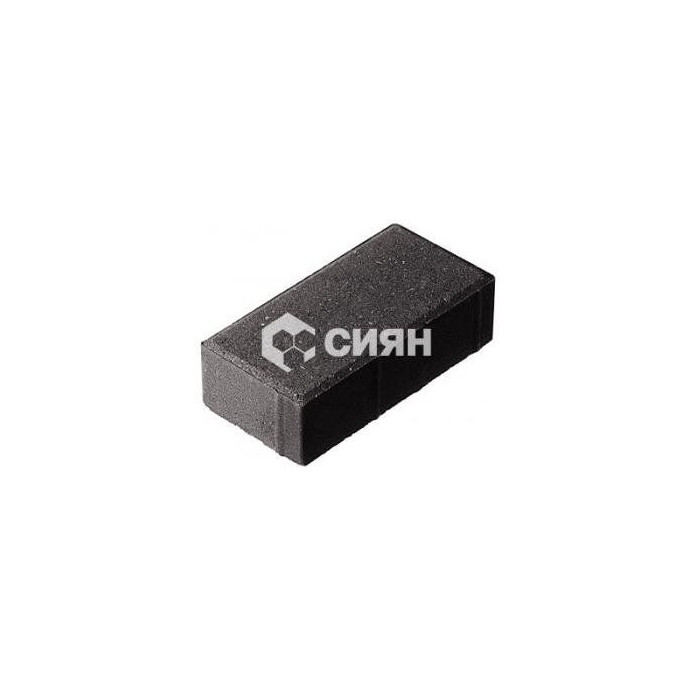 Брусчатка Сиян 200х100х80 мм Черный