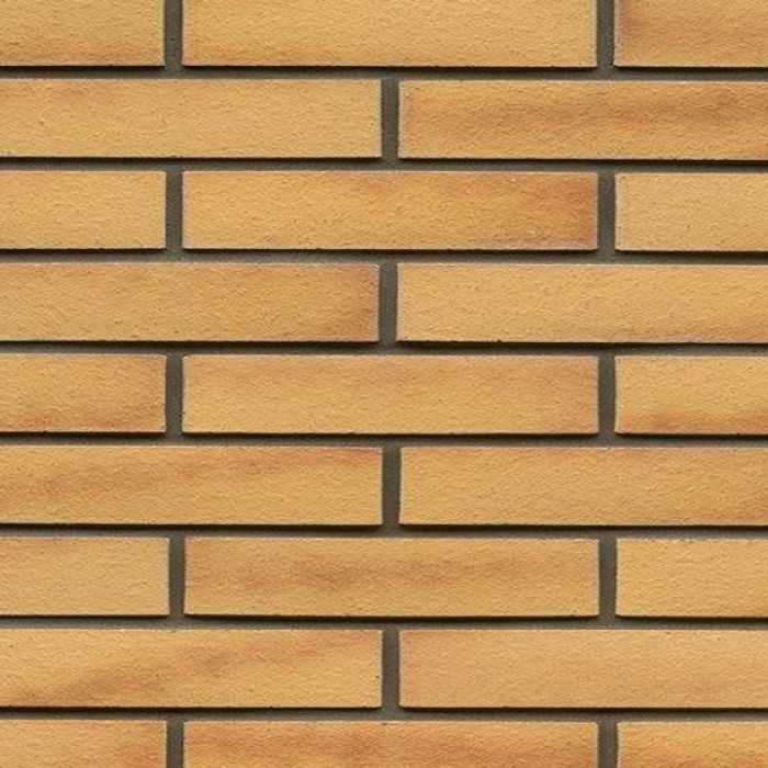 Кирпич клинкерный Muhr 02 Gelb Bunt гладкий, 290х90х52 мм
