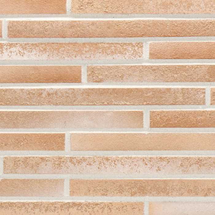 Клинкерная плитка Stroeher Stiltreu 454 creme-weiss рельефная, 490х40х14 мм