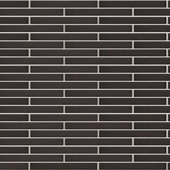 Клинкерная плитка KING KLINKER Dream House 18 Volcanic black, 490х52х14 мм