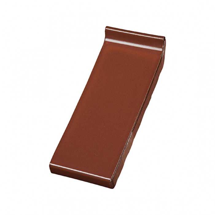 Клинкерный водоотлив Terca Light brown глазурованный, 280*105*30 мм