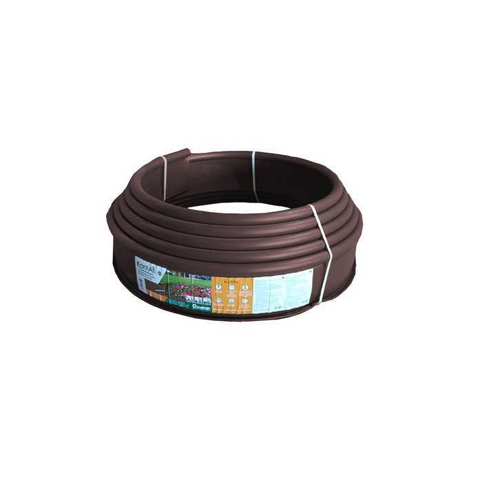 Бордюр Standartpark KANTA PRO коричневый, 1000*26*150 мм