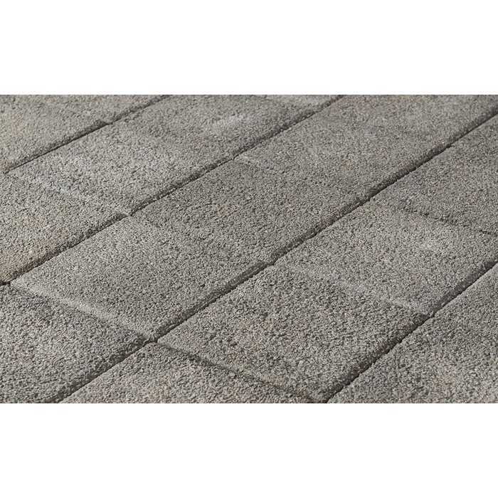 Плитка тротуарная BRAER Сити гранит на сером, 300x150x80 мм